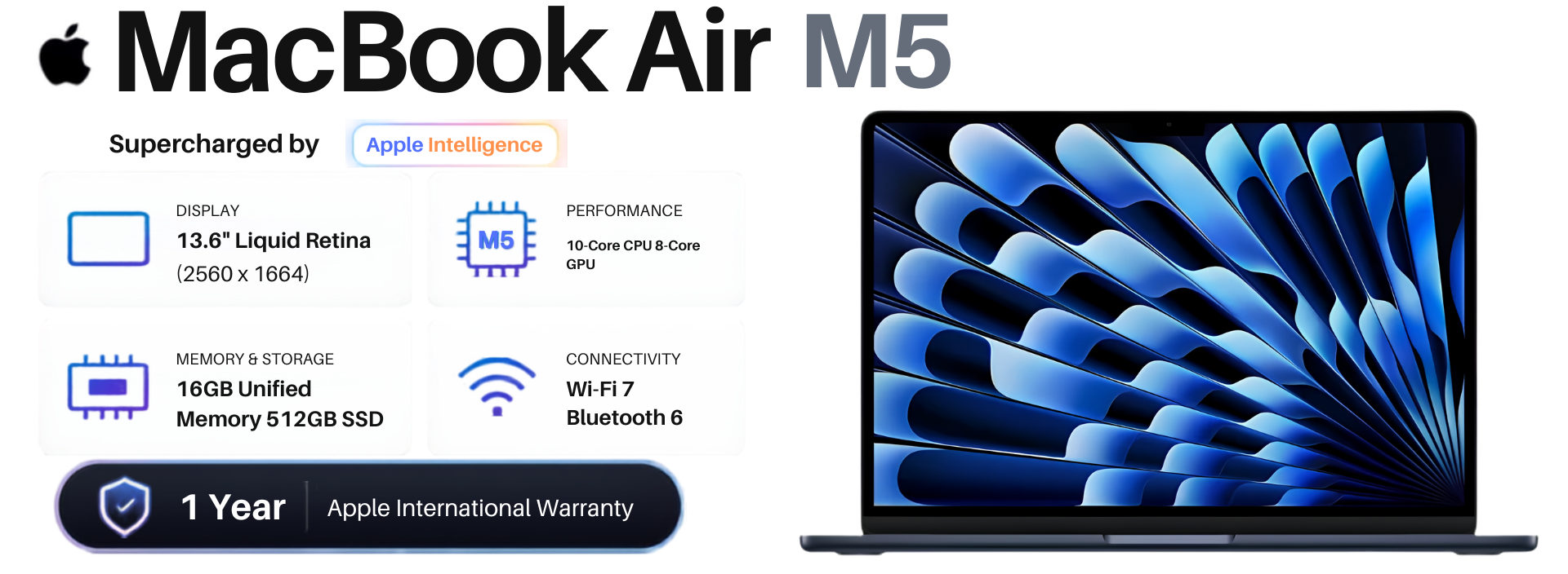 MacBook Air M5 with Apple Intelligence